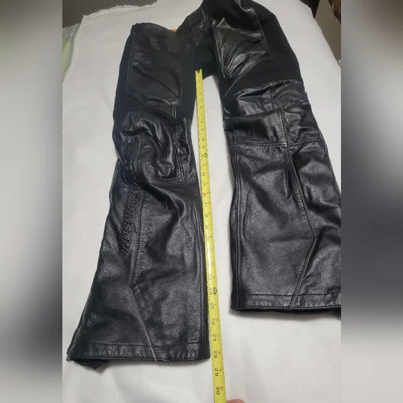 Harley Davidson Leather Pants - Picture 4 of 16